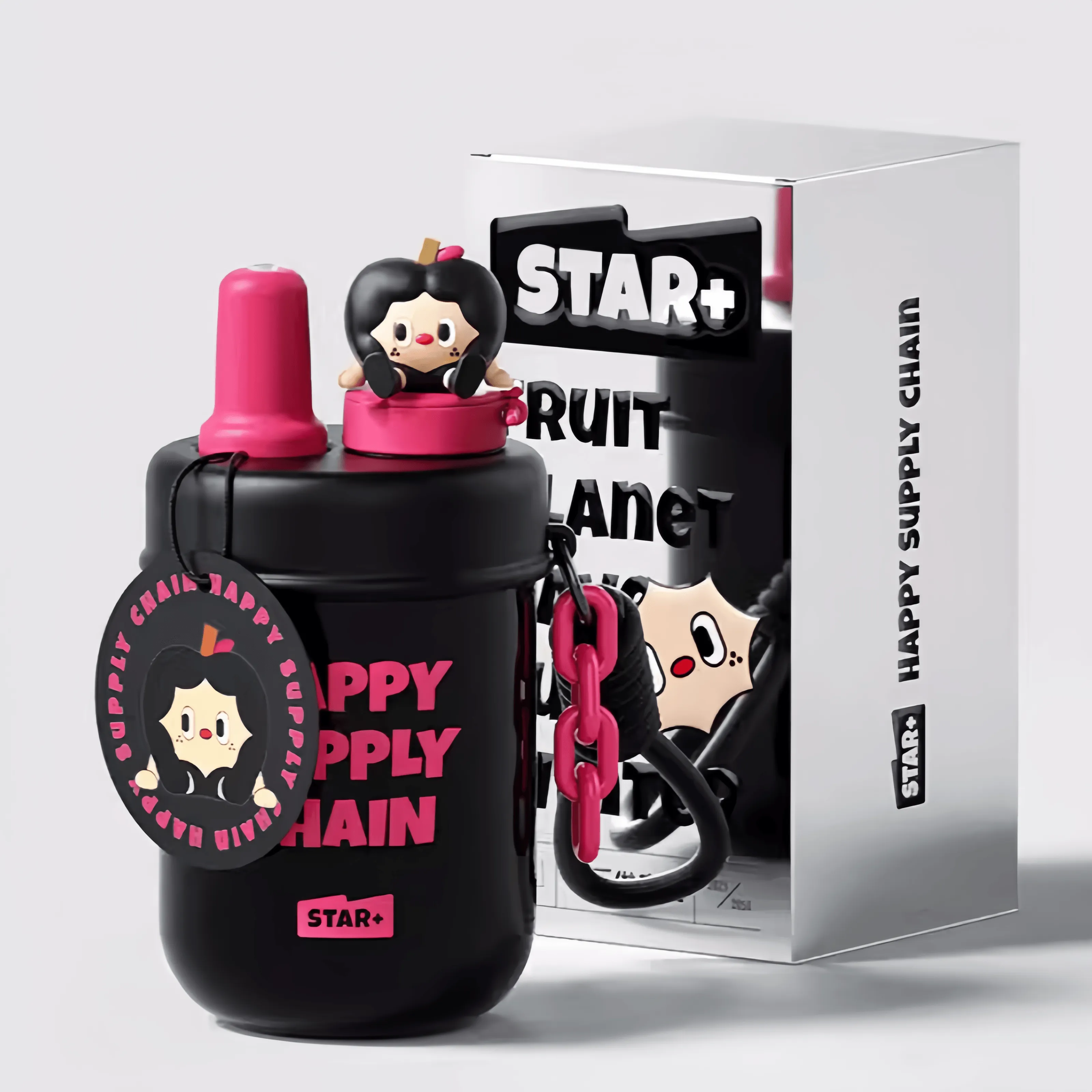 STAR  Fruit Planet Straw Cup 400ml