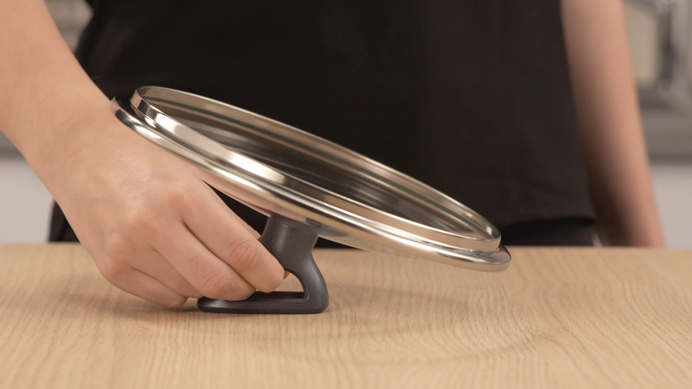 Tefal Daily Cook Stainless Steel Induction Wok 28cm   lid
