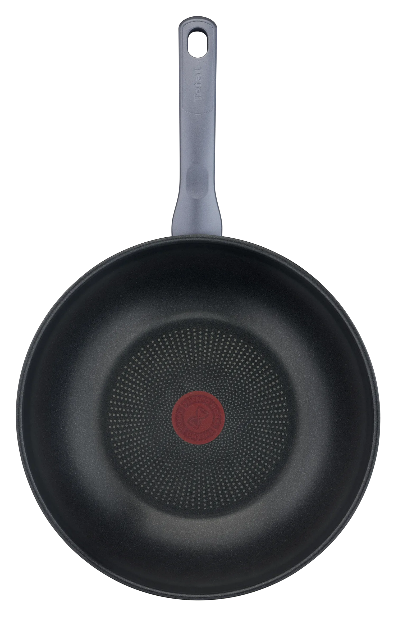Tefal Daily Cook Stainless Steel Induction Wok 28cm   lid