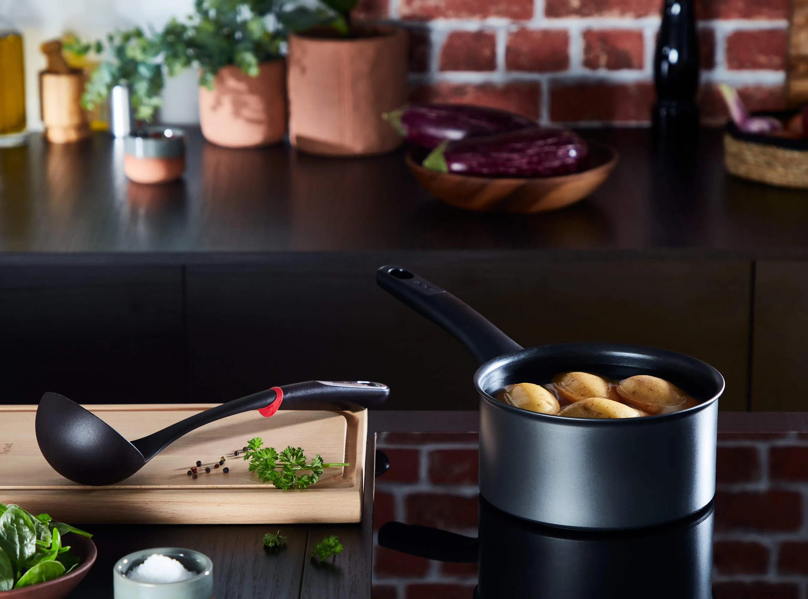 Premium Tefal Ultimate 6pc Cookware Set with Enhanced Non-Stick and Induction Compatibility