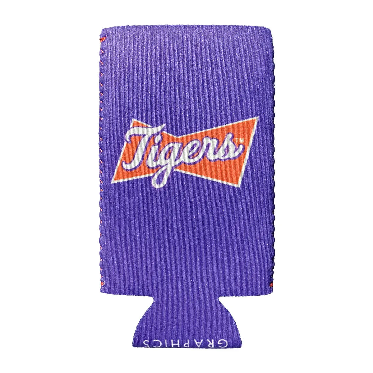 Tigers Bow Tie Can Cooler- (Multiple Sizes)