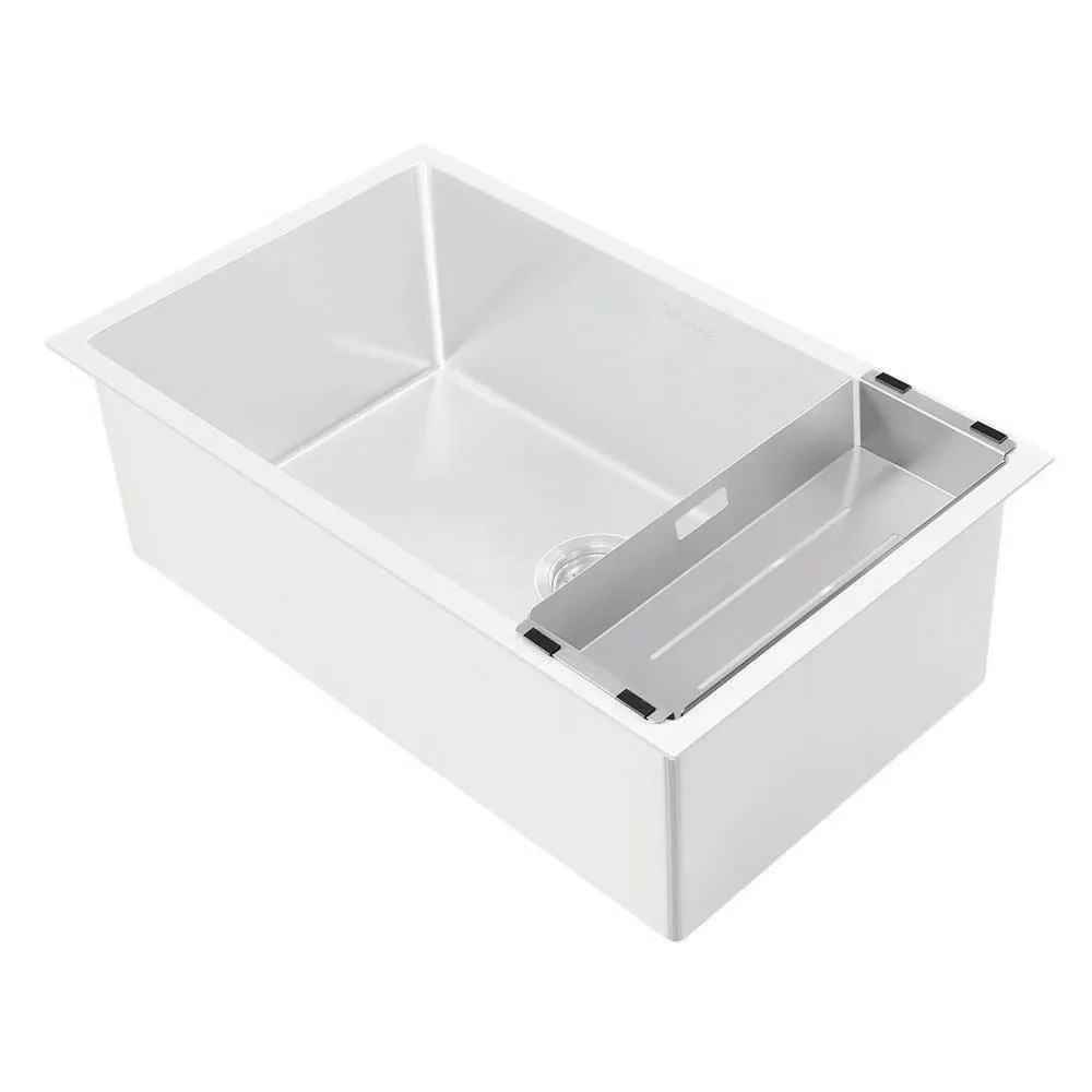 Whitehaus WHNPLCOL-BSS Noah Plus Stainless Steel Sink Colander